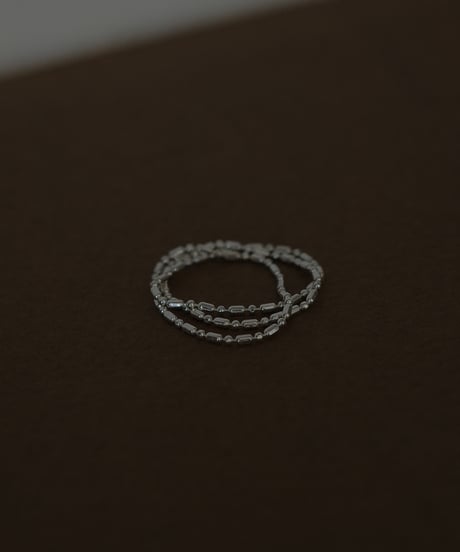 3set ball chain ring