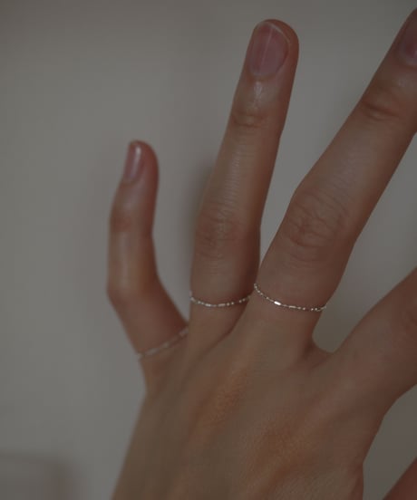 3set ball chain ring