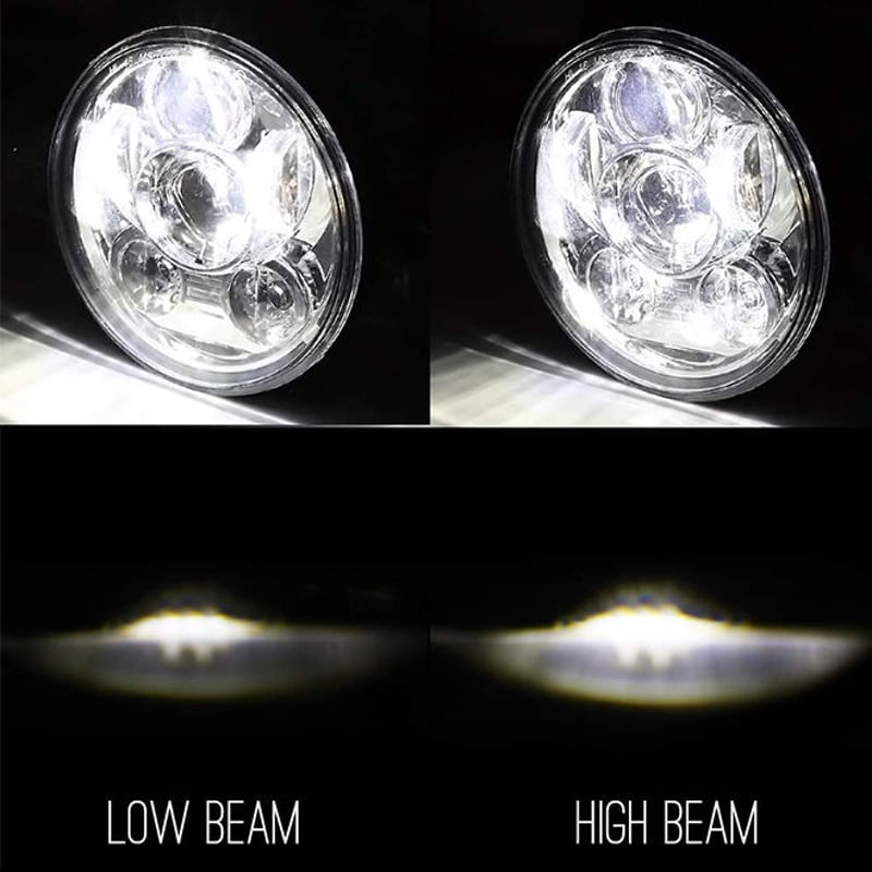 LEDプロジェクターヘッドライト5－3/4ブラック | CHOICE STORE