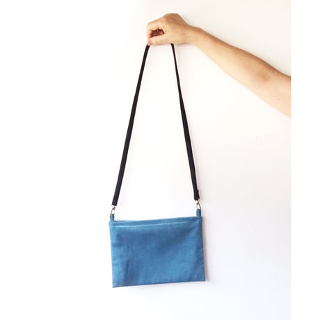 Velvet Bag  Petit.  -COBALT-   Sky Blue.　プチバッグ