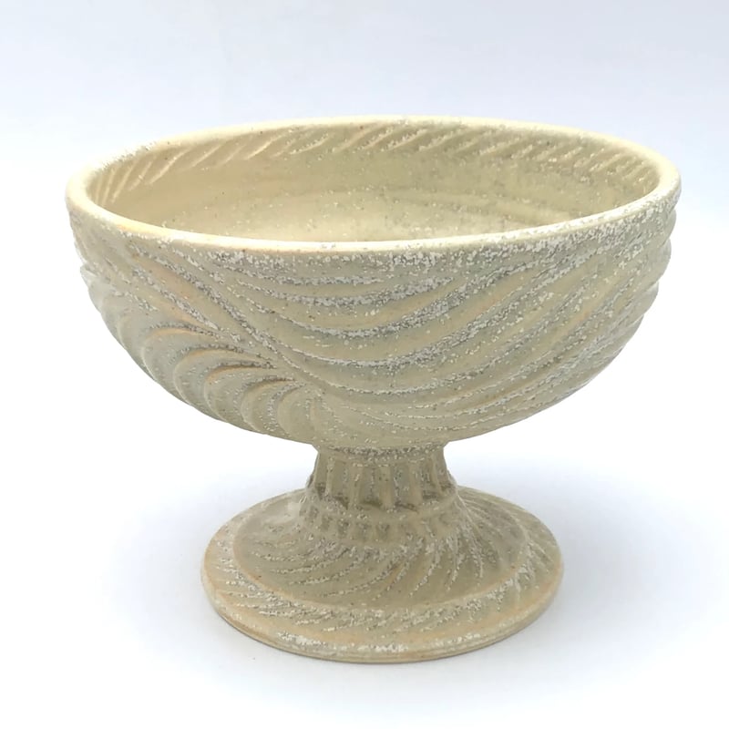 沖縄の陶器・やちむん】 新里竜子 南端ポタリー コンポート | 沖縄の