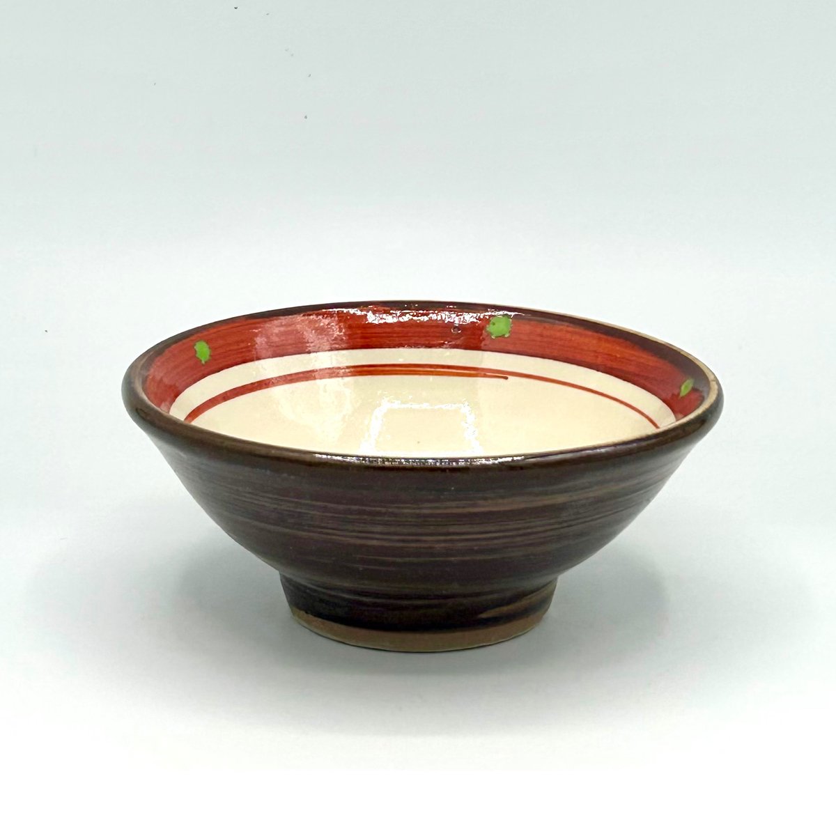 やちむん　花卉　壺　赤絵 沖縄の器・やちむん・壺屋焼】 國場陶芸 赤絵 3.5寸皿 A | 沖縄
