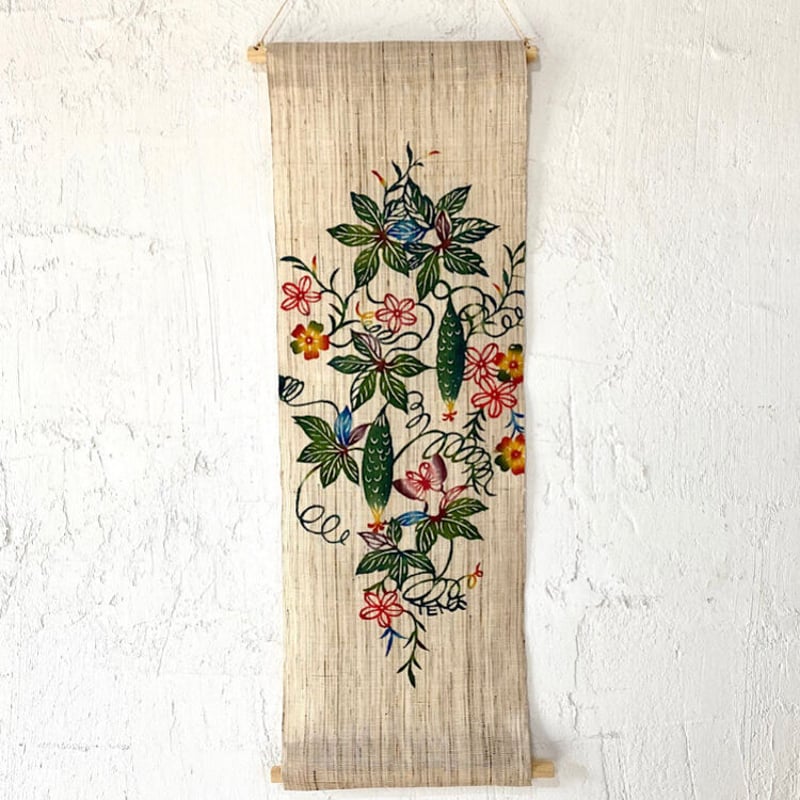 紅型タペストリー 紅型タペストリー Blue