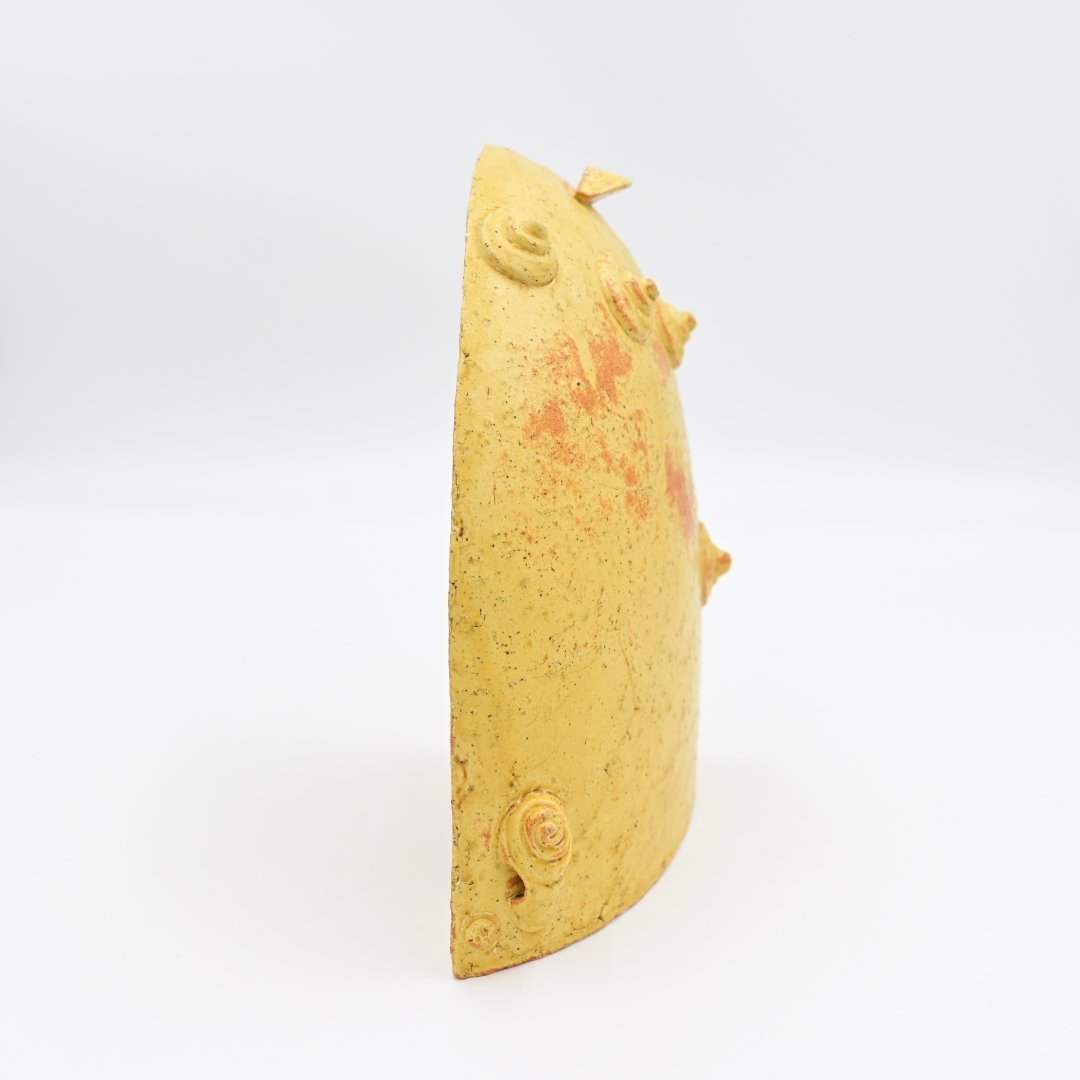 沖縄の陶器・やちむん】 陶factory509 シーサーブックスタンド 大