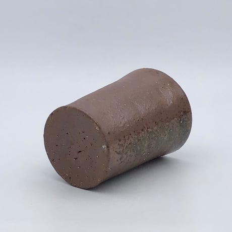 【沖縄の陶器・やちむん】　金城宙矛　焼き〆風コップ