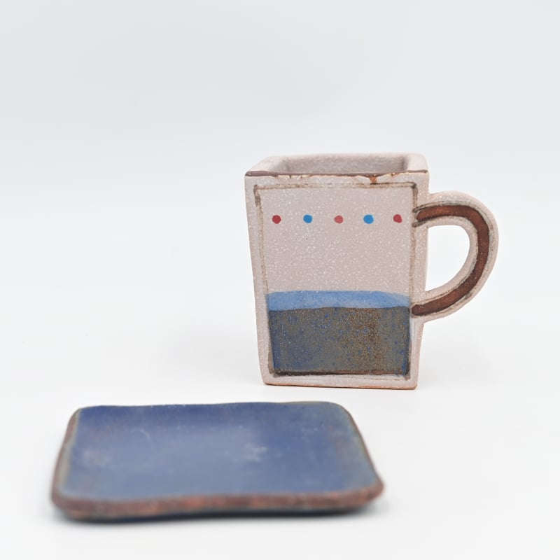 沖縄の陶器・やちむん】 工房ことりのマグカップ植木鉢 | 沖縄のうつわ