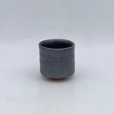 【沖縄の陶器・やちむん】　西表焼青烽窯　鈴石釉杯　無地