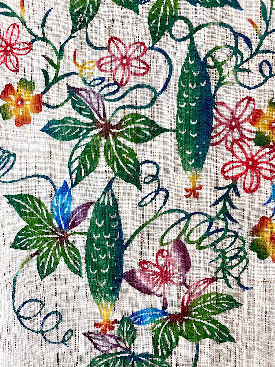 沖縄 紅型 海 タペストリー 紅型 海亀タペストリー入荷