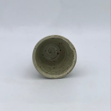 【沖縄の陶器・やちむん】　西表焼青烽窯　藁灰釉杯