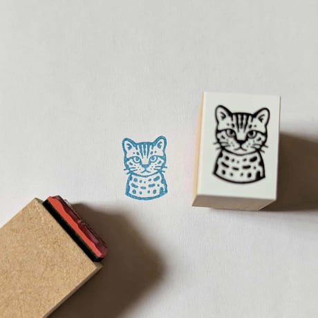 【おきなわはんこ小】やまねこ