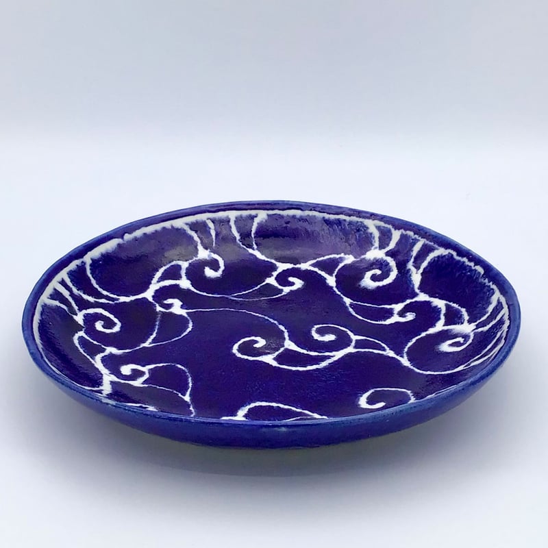 ✨希少✨ソビエト陶器　アラベスク柄の陶器皿 ✨希少✨ソビエト陶器 アラベスク柄の陶器皿