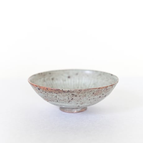 花三島　抹茶茶碗