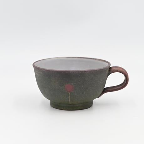 【沖縄の陶器・やちむん】　工房ことりの　 バルーン丸マグカップ