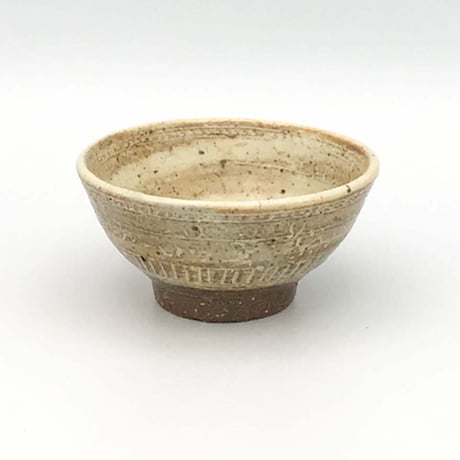【沖縄の陶器・やちむん】　金城宙矛　象嵌小鉢