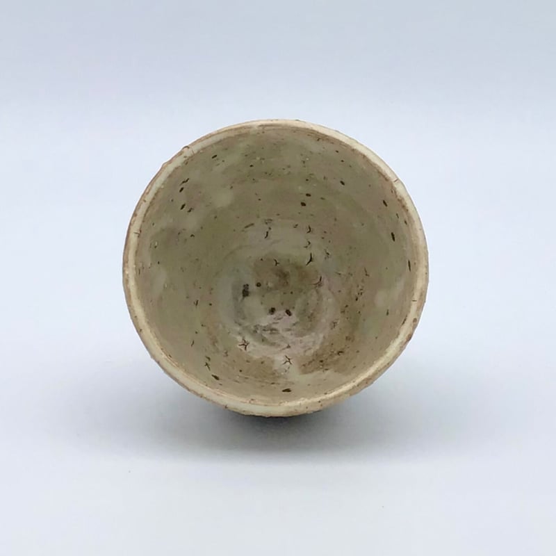沖縄の陶器・やちむん】 金城宙矛 粉引湯呑み | 沖縄のうつわ