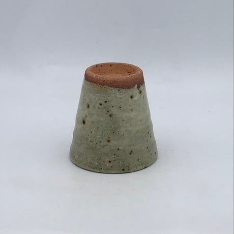 【沖縄の陶器・やちむん】　西表焼青烽窯　藁灰釉杯