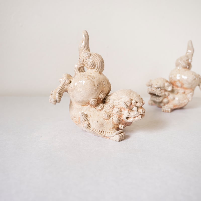 沖縄の陶器・やちむん】 シーサー陶房大海尾立ちシーサー | 沖縄の