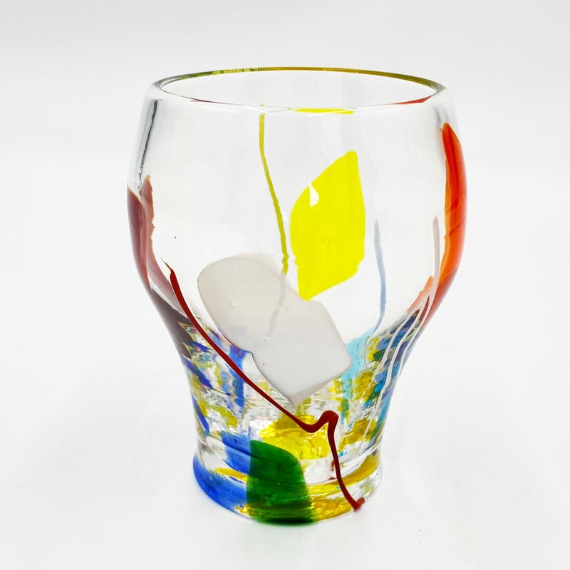 沖縄の琉球ガラス】 匠工房 ティーラの唄 ロックグラス | 沖縄のうつわ