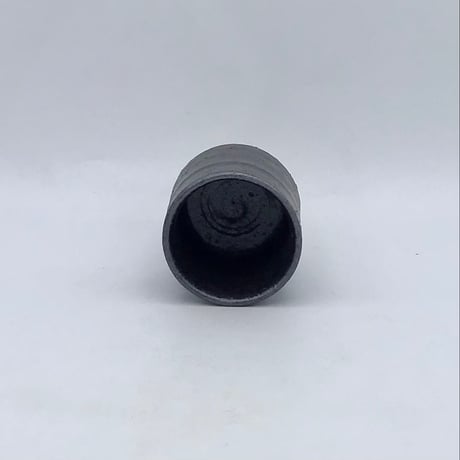 【沖縄の陶器・やちむん】　西表焼青烽窯　鈴石釉杯　無地
