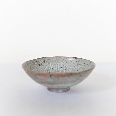 花三島　抹茶茶碗