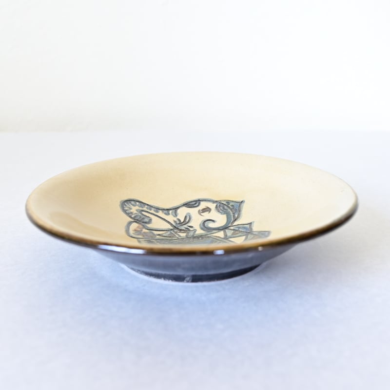 エジプト紋6寸皿 a | 沖縄のうつわ、やちむん、琉球ガラスの通販