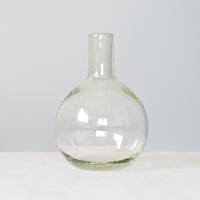 【沖縄の琉球ガラス】　再生ガラス工房てとてと　フラスコ型酒器