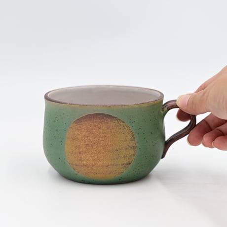 【沖縄の陶器・やちむん】 工房ことりの　丸マグカップ