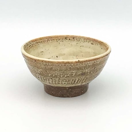 【沖縄の陶器・やちむん】　金城宙矛　象嵌小鉢