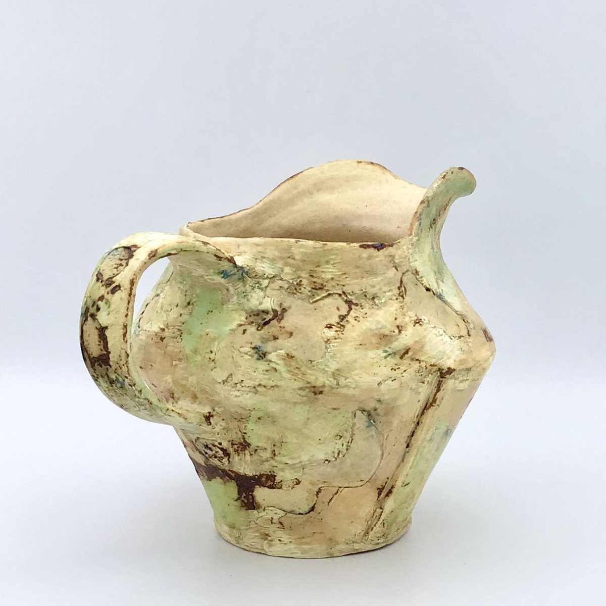 沖縄の陶器・やちむん】 陶房大政 ピッチャー 大 | 沖縄のうつわ