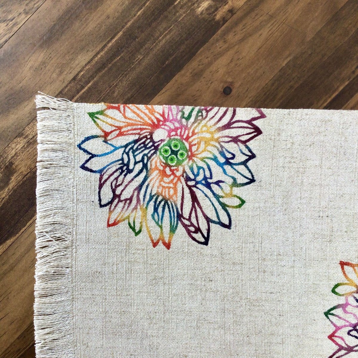 沖縄の手染め紅型】 紅型デザイン工房ten天 ランチョンマット | 沖縄の