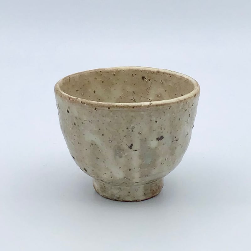 沖縄の陶器・やちむん】 金城宙矛 粉引湯呑み | 沖縄のうつわ