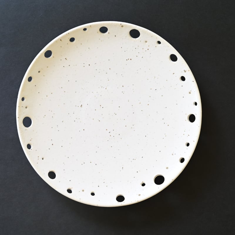沖縄の陶器・やちむん】陶factory509 バブルプレート | 沖縄のうつわ
