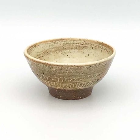 【沖縄の陶器・やちむん】　金城宙矛　象嵌小鉢