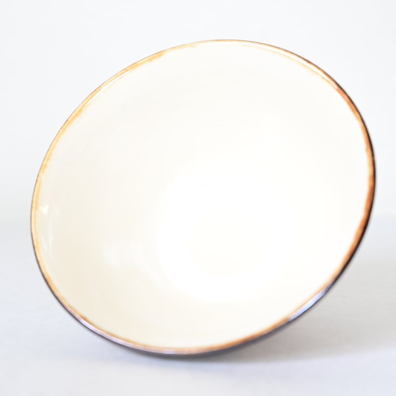 沖縄の器・やちむん・壺屋焼】 國場陶芸 赤絵 5.5寸 マカイ A