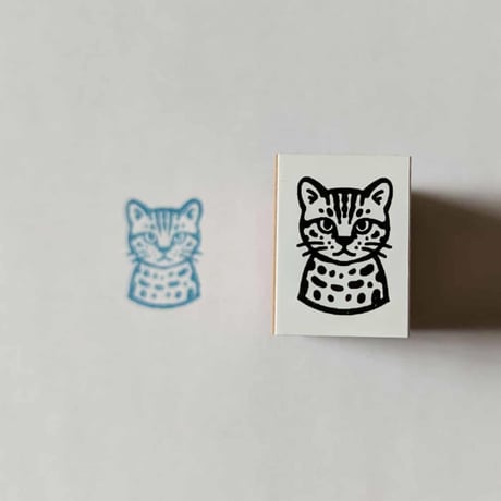 【おきなわはんこ小】やまねこ