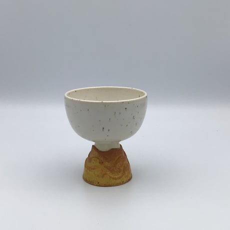 【沖縄の陶器・やちむん】　陶factory509　なみなみ茶呑み 白