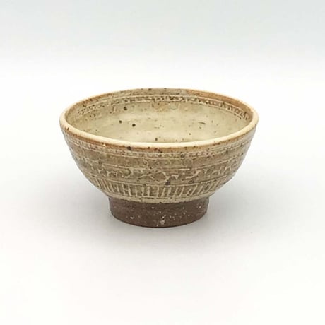 【沖縄の陶器・やちむん】　金城宙矛　象嵌小鉢