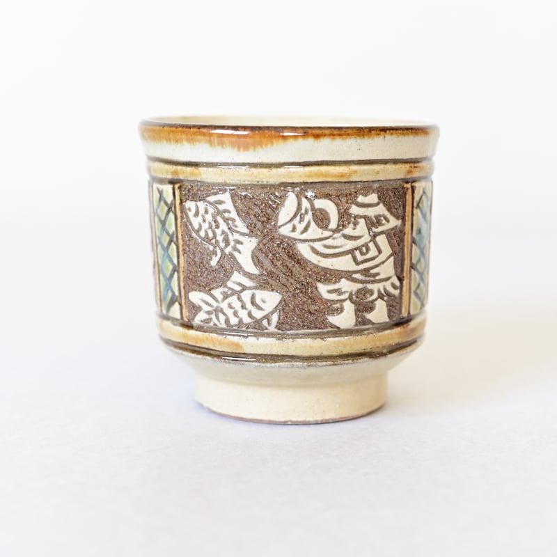 琉球古典焼エジプト紋45cm エジプト紋マグカップ h | 沖縄のうつわ、やちむん、琉球ガラスの通販