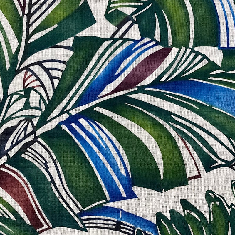 沖縄の手染め紅型】 紅型デザイン工房ten天 タペストリー バナナ