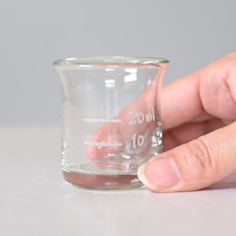 【沖縄の琉球ガラス】　再生ガラス工房てとてと　ビーカー　小　20ml