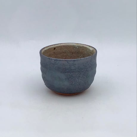 【沖縄の陶器・やちむん】　西表焼青烽窯　鈴石釉杯　柄