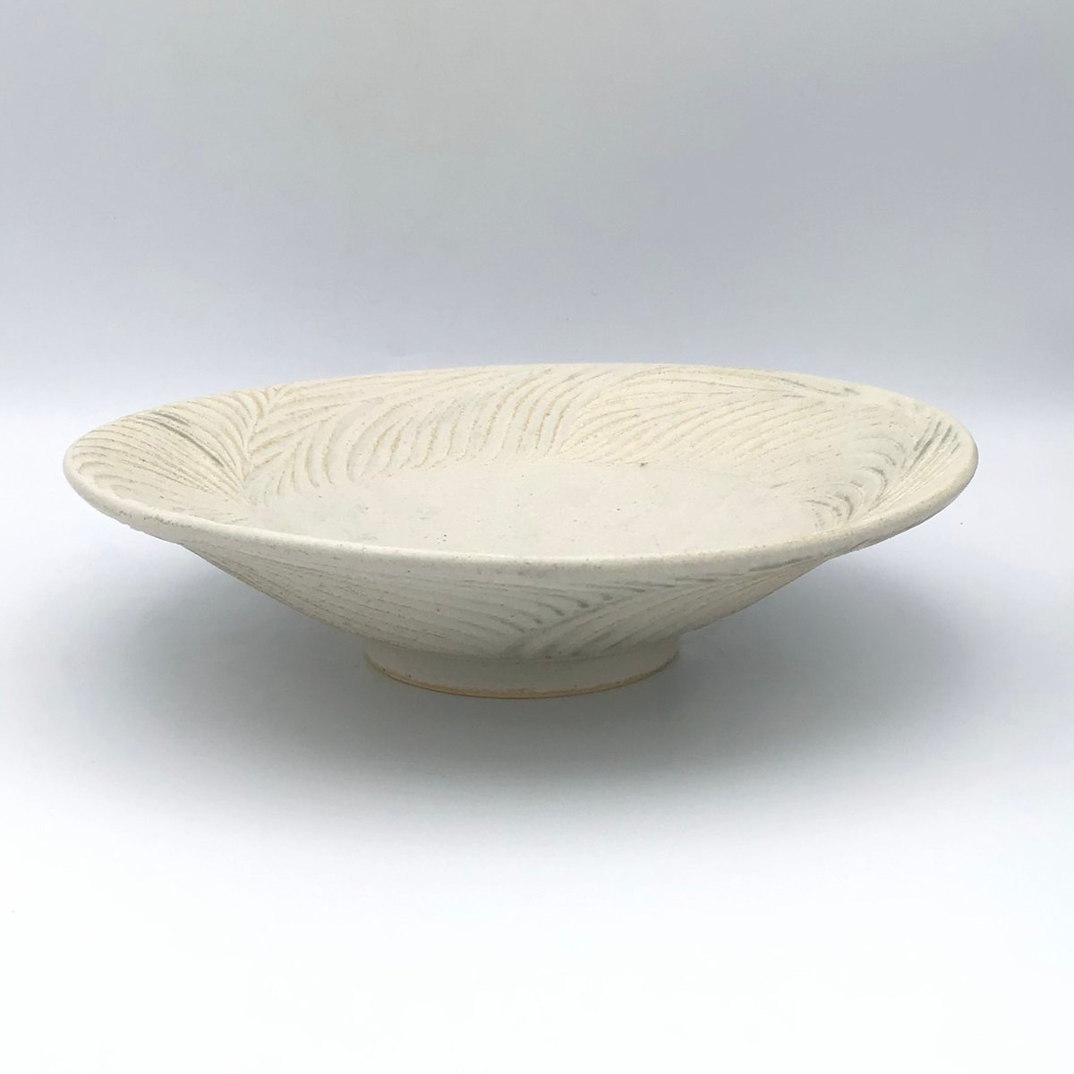新里竜子　浅鉢　鎬(シノギ) 新品 新里竜子】しのぎの器 | 藤巻百貨店