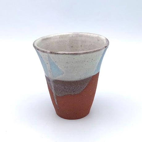 【沖縄の陶器・やちむん】　新里義和　海花KAIKA　ビアマグ　ジョーグー