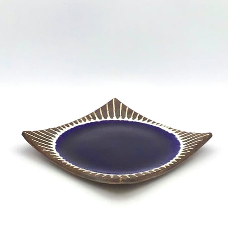 ♦一の市セール♦壺屋焼 新垣修 美ら海皿 Price Gift｜藍絵変り 楕円鉢揃 M｜西海陶器 | SAIKAI B-SHOP｜西海