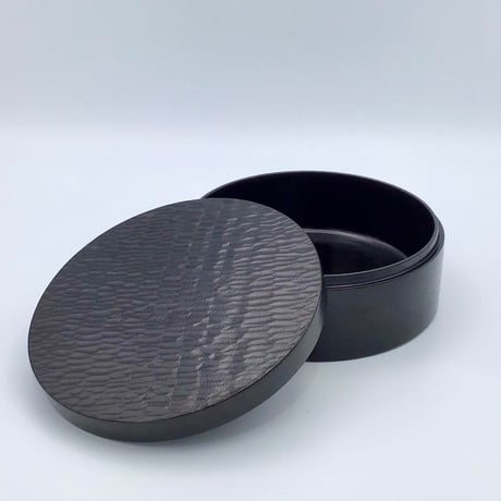 【沖縄の木漆工】　あさと木漆工房　お弁当箱　直径14cm