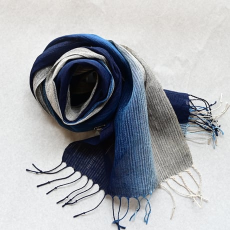 ミンサー織り ストール 沖縄 　琉球　 伝統工芸 限定 希少！！ kimonojyuan_1118