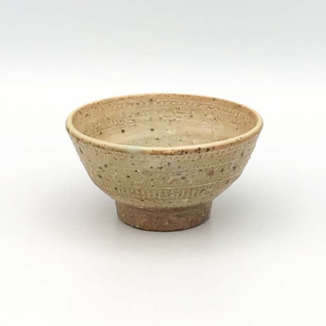 【沖縄の陶器・やちむん】　金城宙矛　象嵌小鉢