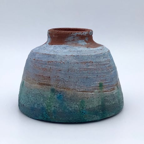 【沖縄の陶器・やちむん】　新里義和　海花KAIKA　抹茶碗