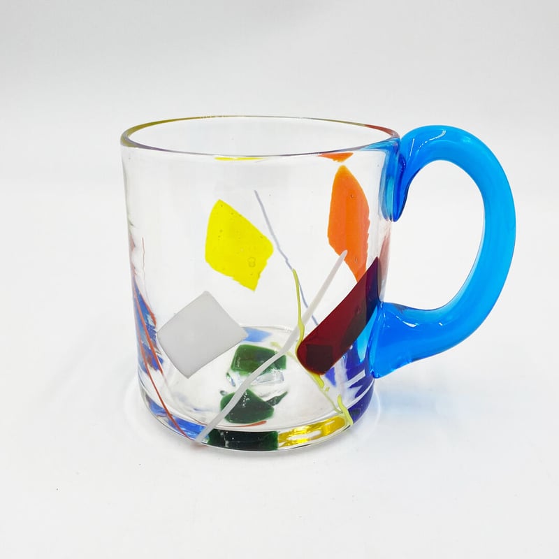 沖縄の琉球ガラス】 匠工房 ティーラの唄 マグ | 沖縄のうつわ