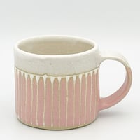 【沖縄の陶器・やちむん】　眞正陶房　マグカップ　マカロン　ピーチ